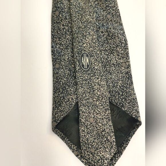 Men's Anne Klein Vintage Pebbled Silk Tie - Picture 4 of 8